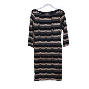 𝅺SHARAGANO LADIES LONG SLEEVE SWEATER DRESS- 8